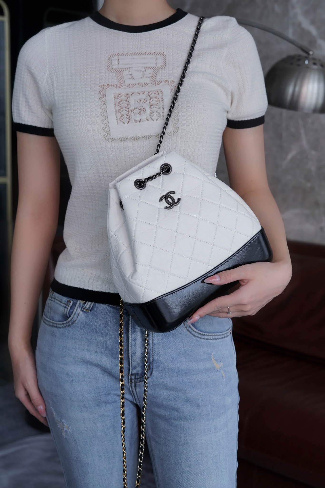 샤넬 가브리엘 스몰 백팩 카프스킨 A94485