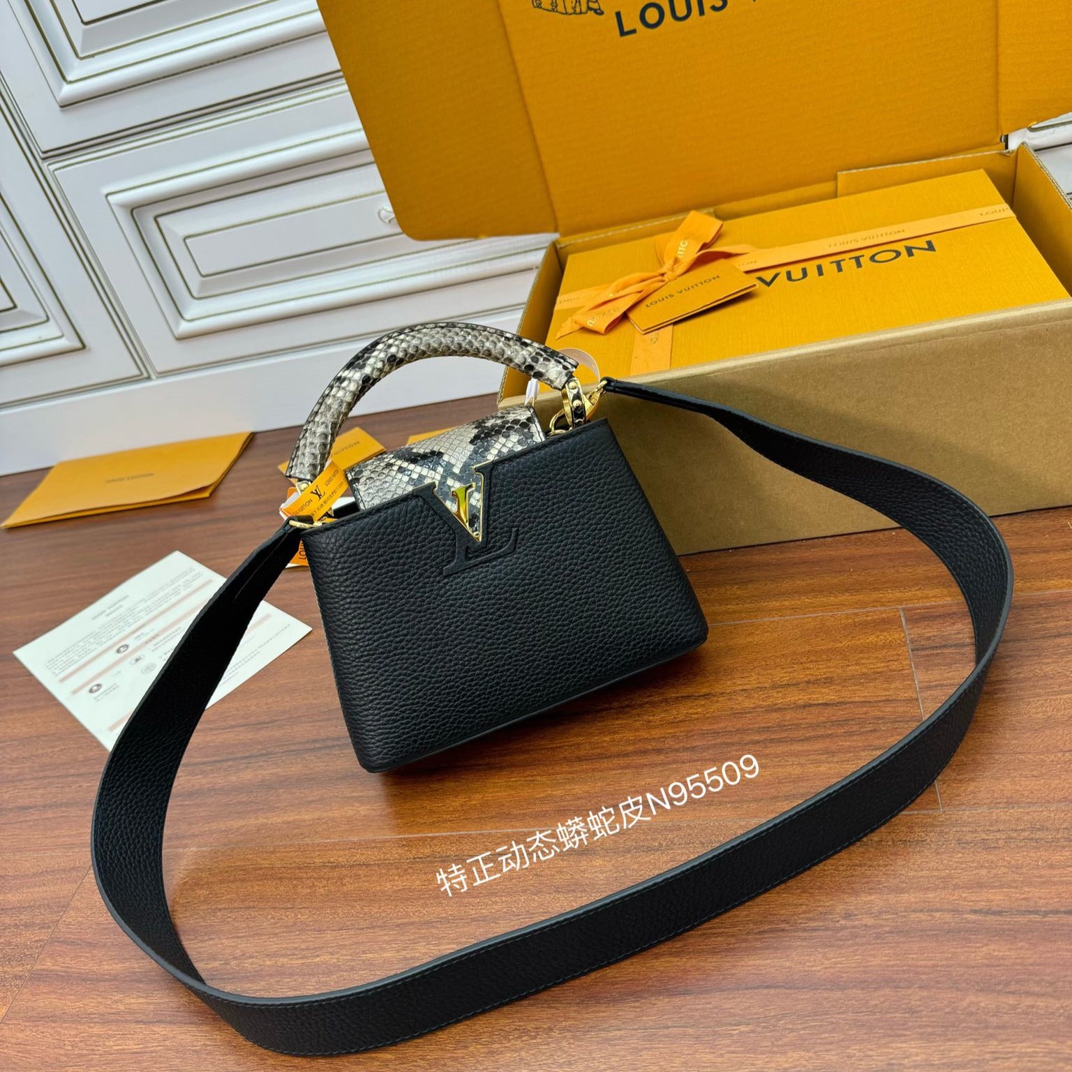 루이비통 카퓌신 미니 백 N95509