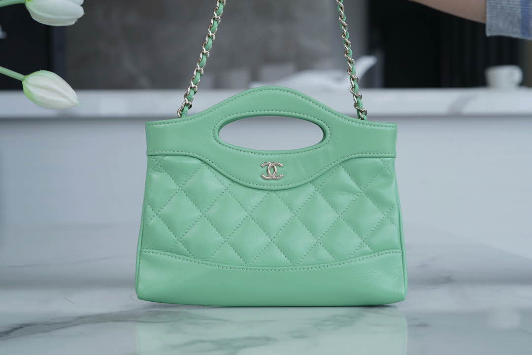 샤넬 31 나노 쇼핑 핸드백 램스킨 AP3656  980