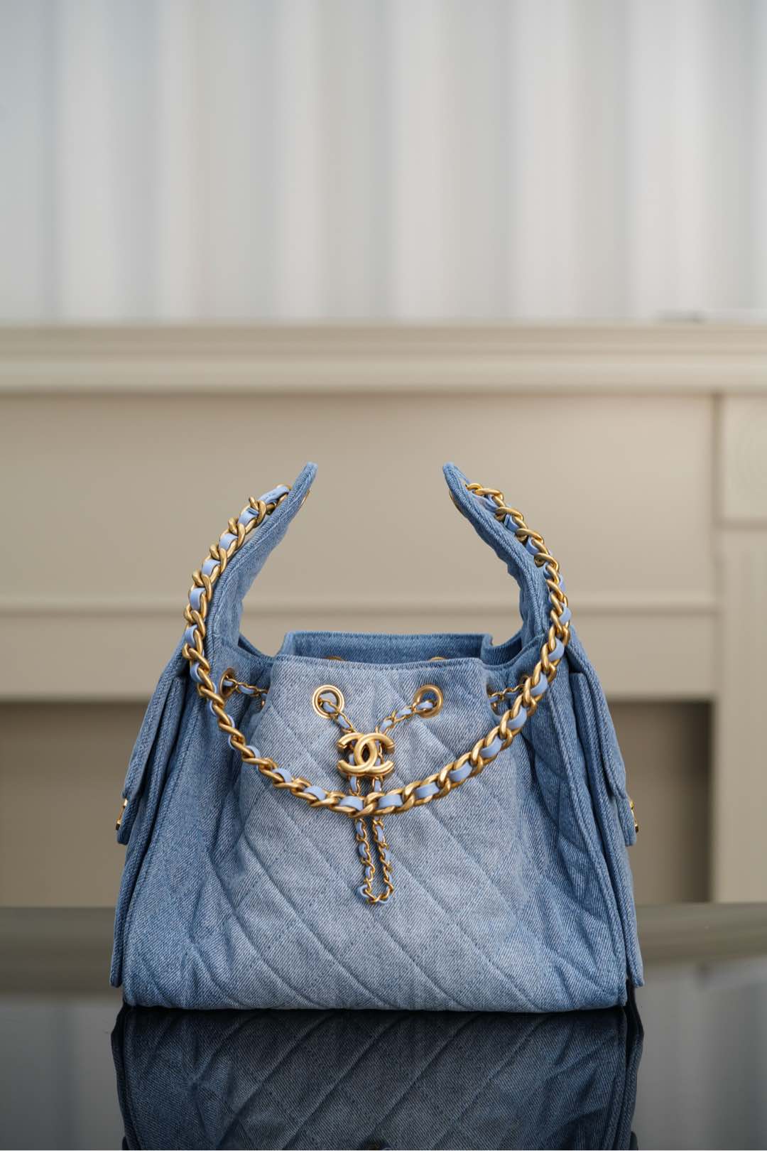 샤넬 25 스몰 백 데님 AS5293  1680