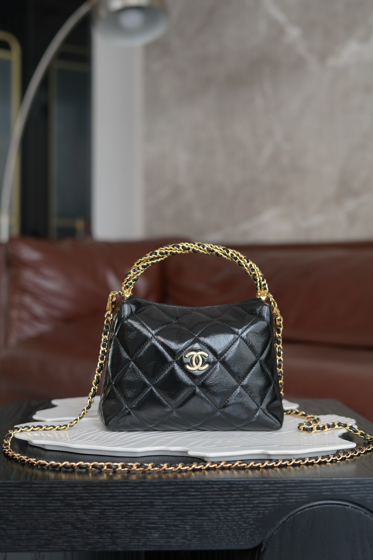 샤넬 24시즌 체인 미니백 램스킨 AP4189  1180