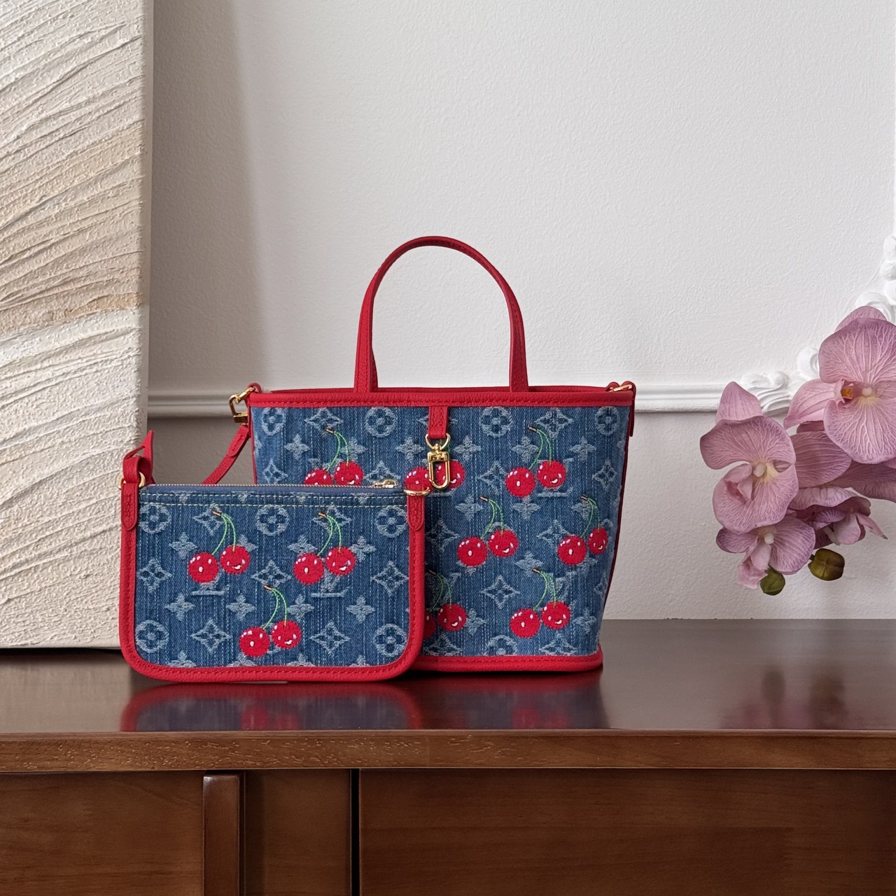 루이비통 x TM 네버풀 인사이드 아웃 BB 백 M14997  1080